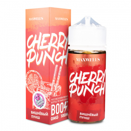 Жидкость Maxwells 100ml 0mg (Cherry Punch (Вишневый пунш))