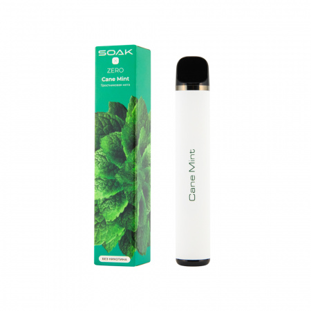 SOAK X ZERO 1500тяг (Cane Mint (Тростниковая мята), 1500 тяг)