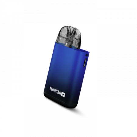 POD-система Brusko Minican Plus (Черно-синий градиент(Black-blue gradient), 850 mAh, 11 W, 3 мл, Датчик затяжки)