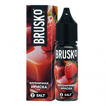 Жидкость Brusko Chubby salt 35ml 20mg (№5) 2ultra (Клубничная ириска, Hard)