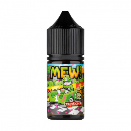 Жидкость Mew salt 30ml 2 ultra (50mg) (Турбомяу (Яблочная жвачка), Hard)