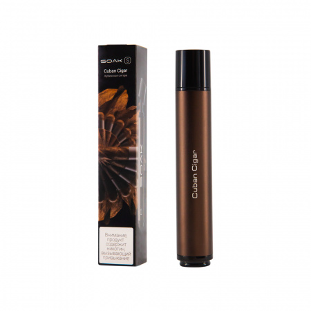 SOAK S 2500тяг (Cuban Cigar (Кубинская сигара), 2500 тяг)