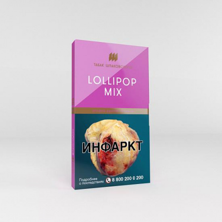 Шпаковский 40г (LOLLIPOP MIX (Ягодно-Дынные Леденцы), Средний)