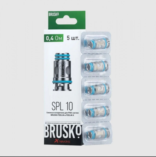 Испаритель BRUSKO Nevoks FEELIN SPL-10, 0.4 Ом 1/5