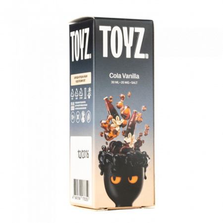 Жидкость Toyz 30ml 20mg Strong (Cola Vanilla (Ванильная кола), Hard)