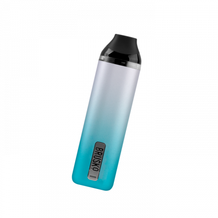 POD-система Brusko FEELIN MINI (Бело-бирюзовый, 750 mAh, 18 W, 2 мл, Датчик затяжки)