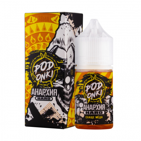 Жидкость Podonki Анархия 30ml 20mg Ultra (Слаще Мёда (Дыня с бананом))