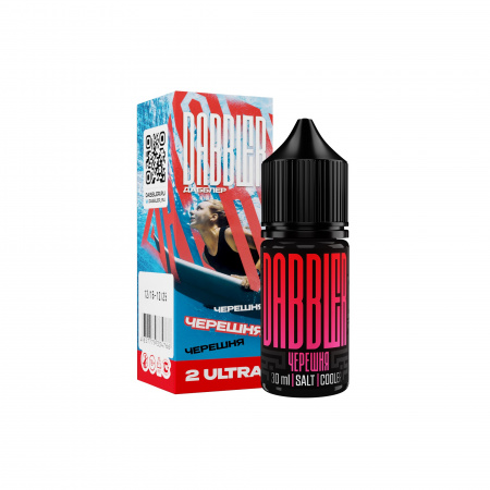 Жидкость Dabbler (chubby) 30ml 2 ultra (50mg) (Черешня, Hard)